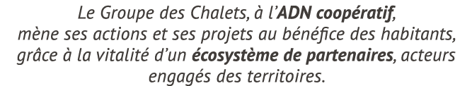 Le Groupe des Chalets,  l’ADN coop ratif, m ne ses actions et ses projets au b n fice des habitants, gr ce   la vita...