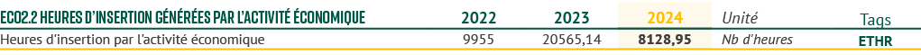 eCO2.2 Heures d’insertion g n r es par l’activit  conomique,2022,2023,2024,Unit ,Tags,Heures d'insertion par l'activ...