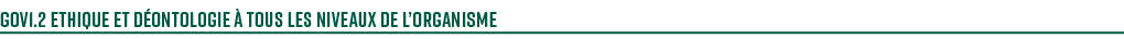 gov1.2 Ethique et d ontologie  tous les niveaux de l’organisme