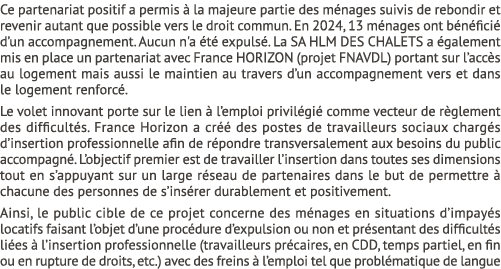 Ce partenariat positif a permis  la majeure partie des m nages suivis de rebondir et revenir autant que possible ver...