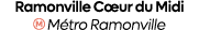 Ramonville C ur du Midi ￼ M tro Ramonville