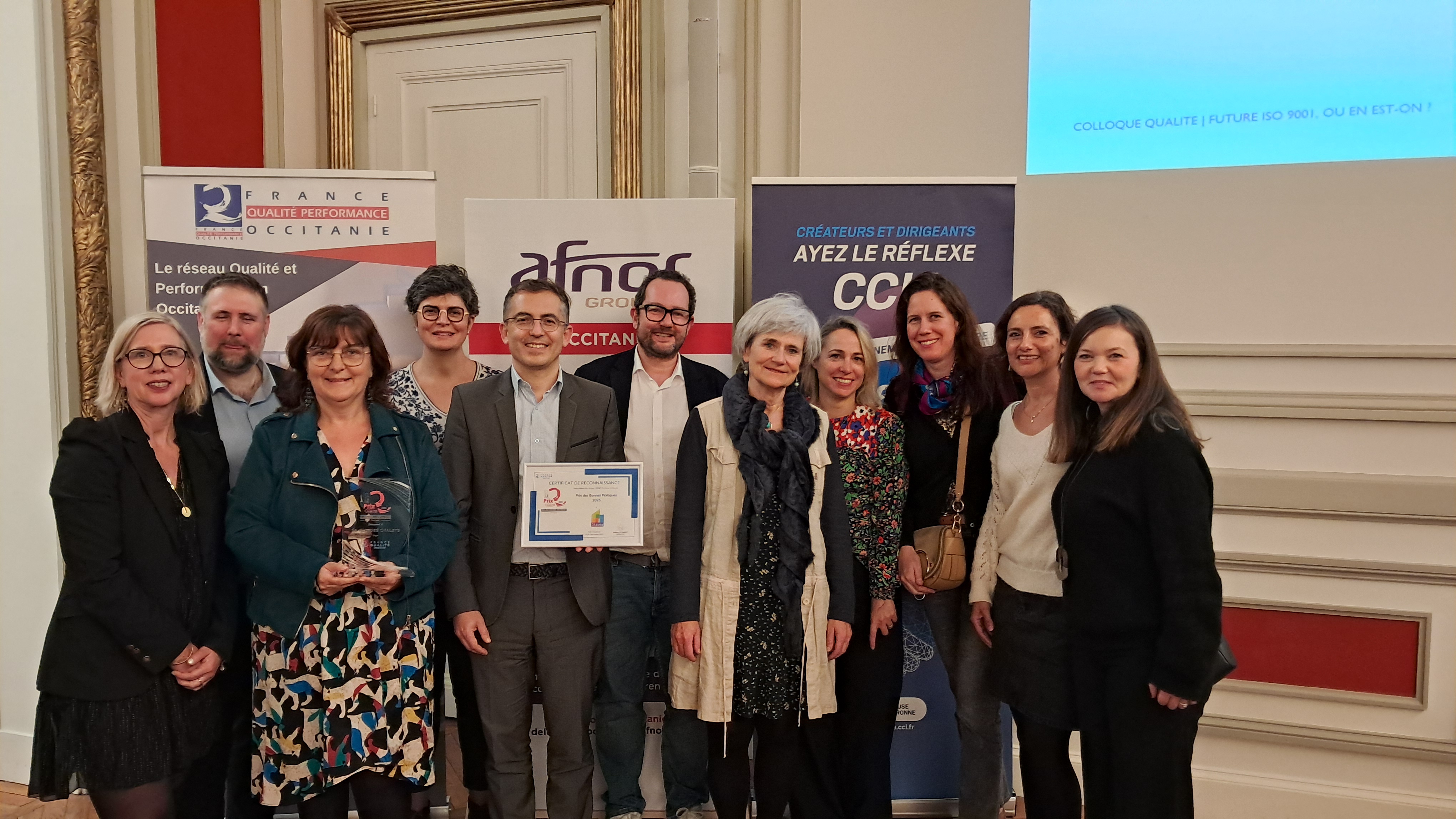 Lauréat du prix des bonnes pratiques