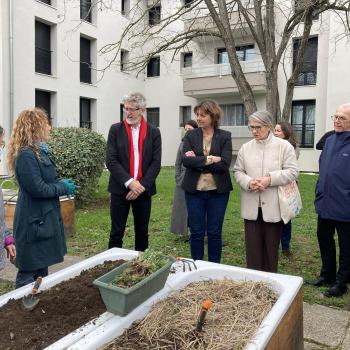Visite après travaux de réhabilitation de la résidence « Les Sables » à Launaguet