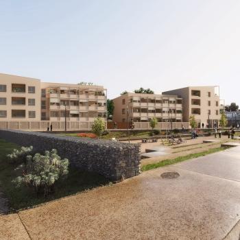 Visuel de l'opération en habitat participatif de Piquepeyre