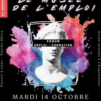 Affiche du musée de l'emploi aux Abattoirs