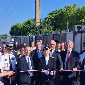 coupure ruban inauguration gendarmerie l'Union