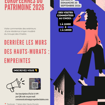 Affiche Visite Empreintes Journées Européennes du Patrimoine