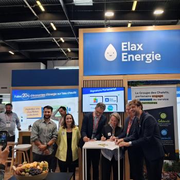 Signature sur le stand