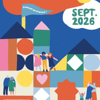 Affiche Portes ouvertes habitat participatif 2026