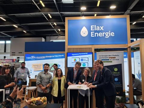 Signature sur le stand