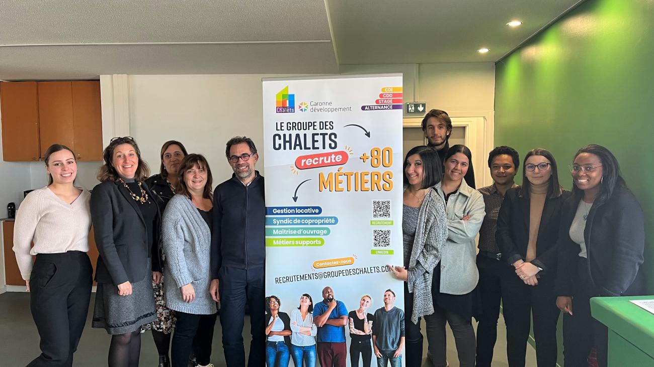 Le Groupe des Chalets recrute