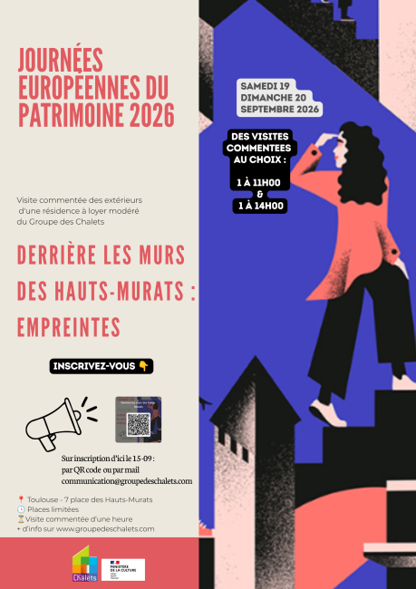 Affiche Visite Empreintes Journées Européennes du Patrimoine